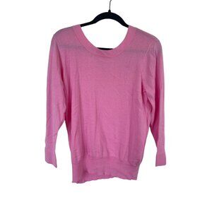 J crew pink sweater